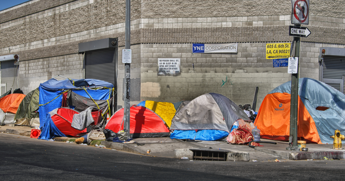 Downtown Los Angeles, Skid Row